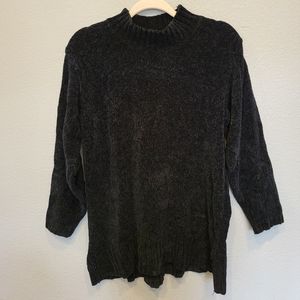 Long SAG Harbor mock neck Dress